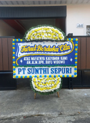 Papan Bunga Duka di Jomblang